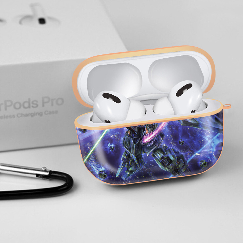 機動戦士ガンダム Mobile Suit Gundam 【AirPods Pro用】ハードシェル保護ケース｜耐衝撃・防指紋・カラビナ付き商品仕様