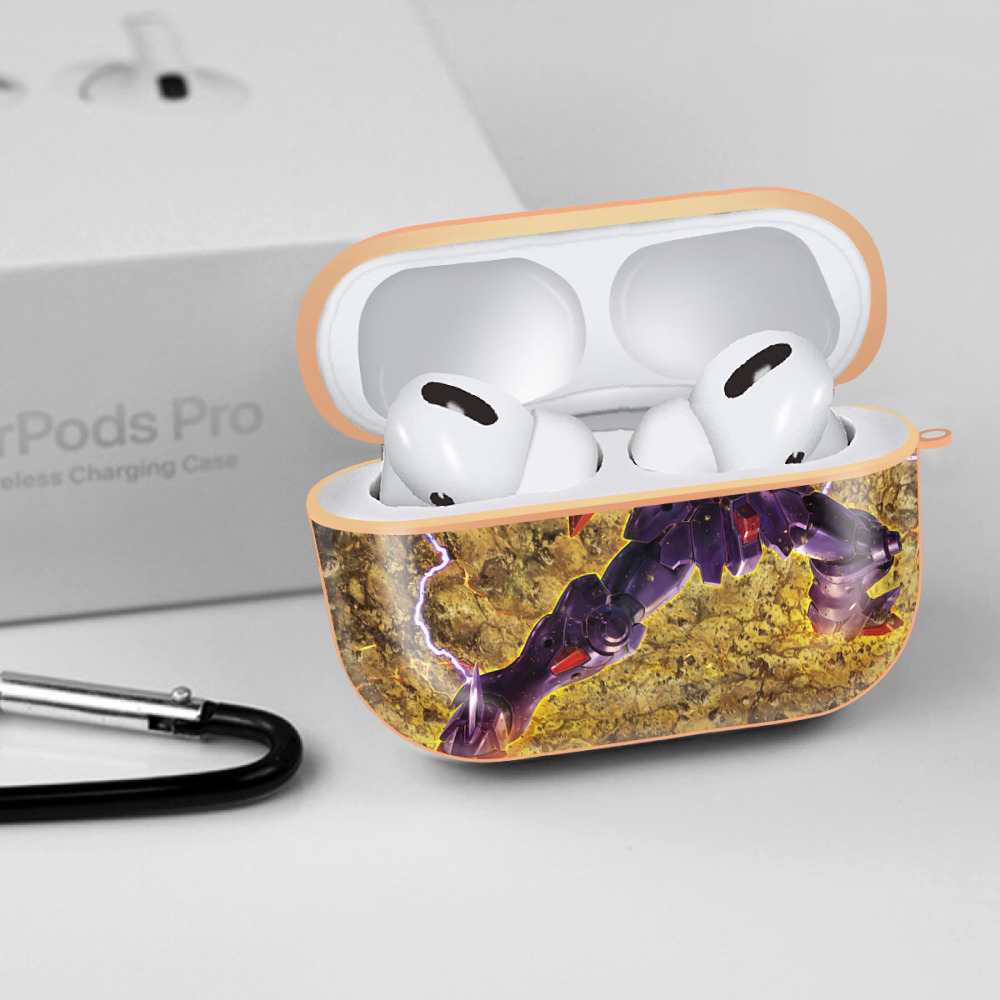 機動戦士ガンダム Mobile Suit Gundam 【AirPods Pro用】ハードシェル保護ケース｜耐衝撃・防指紋・カラビナ付き商品仕様