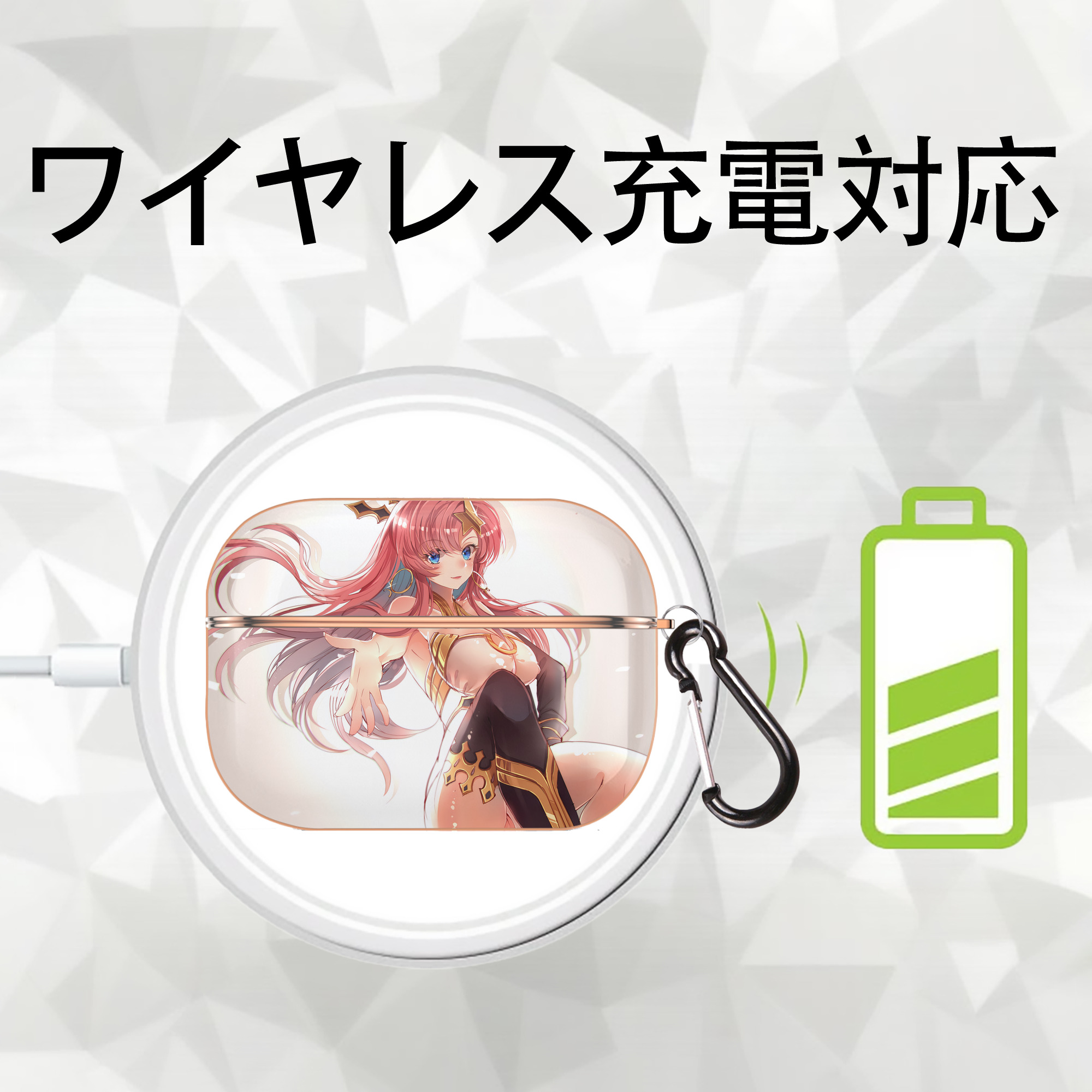 機動戦士ガンダム Mobile Suit Gundam 【AirPods Pro用】ハードシェル保護ケース｜耐衝撃・防指紋・カラビナ付き商品仕様
