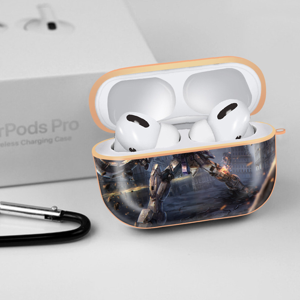 機動戦士ガンダム Mobile Suit Gundam 【AirPods Pro用】ハードシェル保護ケース｜耐衝撃・防指紋・カラビナ付き商品仕様