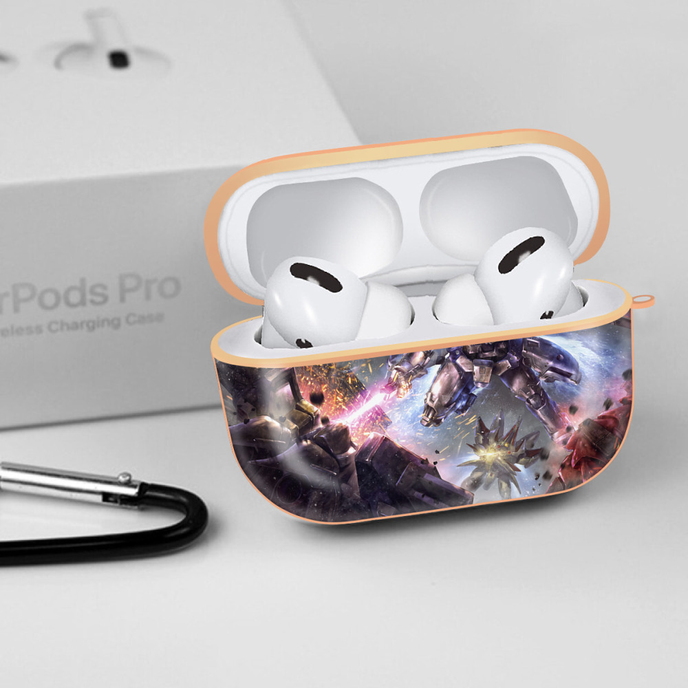 機動戦士ガンダム Mobile Suit Gundam 【AirPods Pro用】ハードシェル保護ケース｜耐衝撃・防指紋・カラビナ付き商品仕様