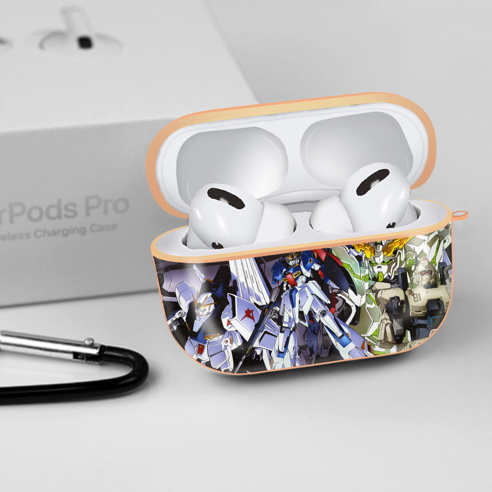 機動戦士ガンダム Mobile Suit Gundam 【AirPods Pro用】ハードシェル保護ケース｜耐衝撃・防指紋・カラビナ付き商品仕様