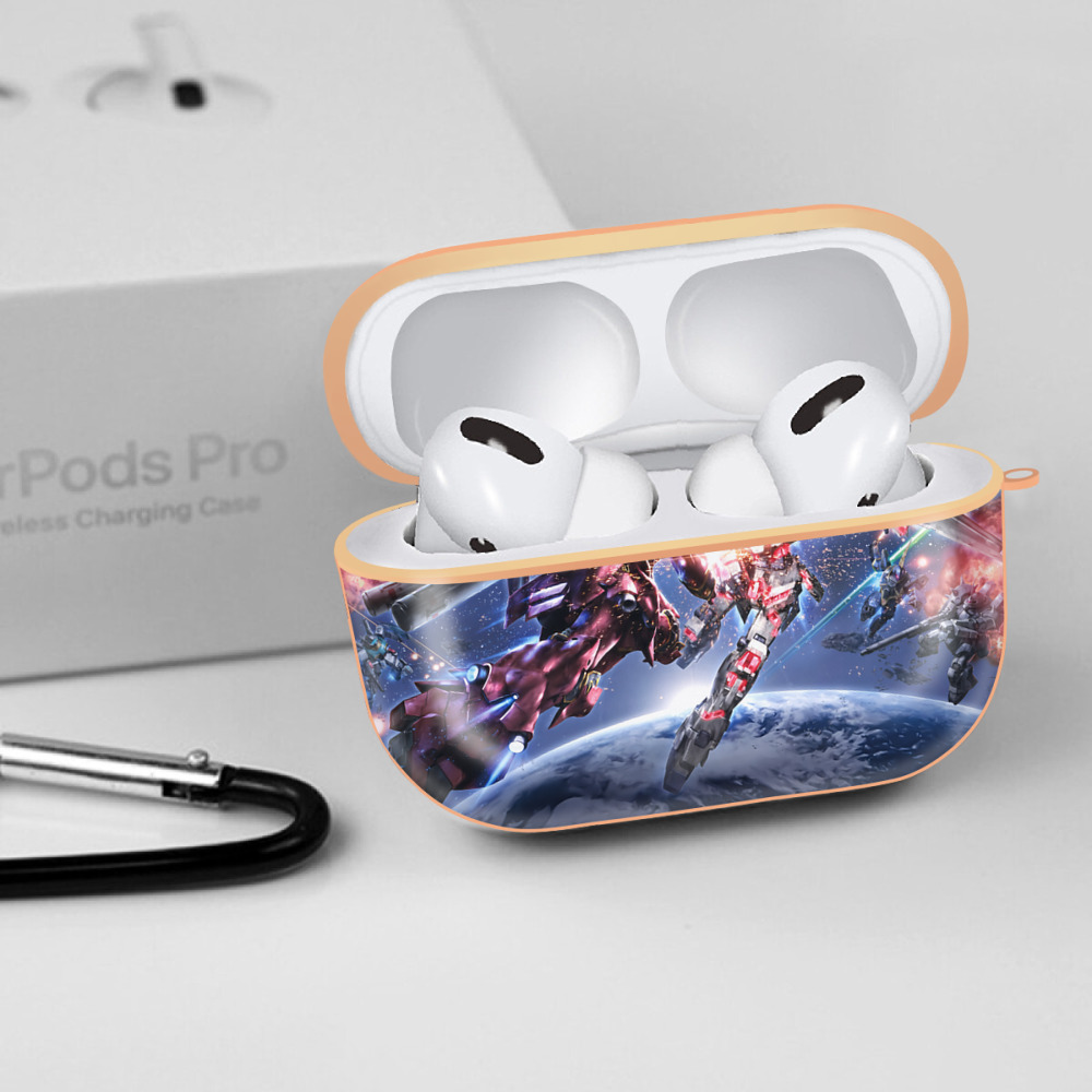 機動戦士ガンダム Mobile Suit Gundam 【AirPods Pro用】ハードシェル保護ケース｜耐衝撃・防指紋・カラビナ付き商品仕様