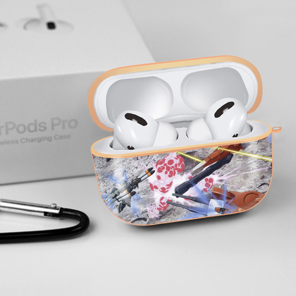 機動戦士ガンダム Mobile Suit Gundam 【AirPods Pro用】ハードシェル保護ケース｜耐衝撃・防指紋・カラビナ付き商品仕様