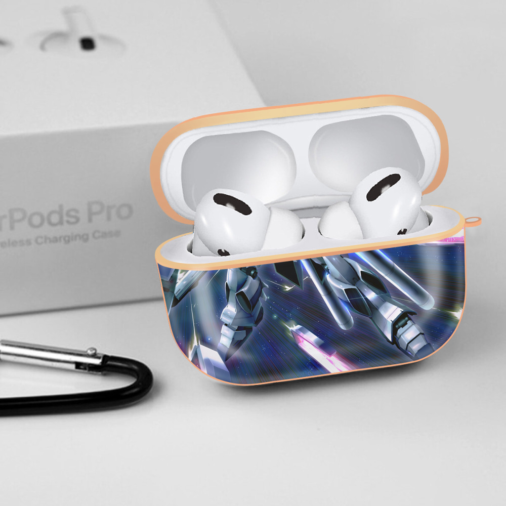 機動戦士ガンダム Mobile Suit Gundam 【AirPods Pro用】ハードシェル保護ケース｜耐衝撃・防指紋・カラビナ付き商品仕様