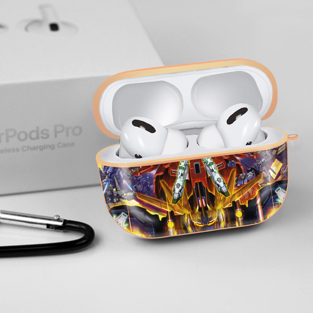 機動戦士ガンダム Mobile Suit Gundam 【AirPods Pro用】ハードシェル保護ケース｜耐衝撃・防指紋・カラビナ付き商品仕様