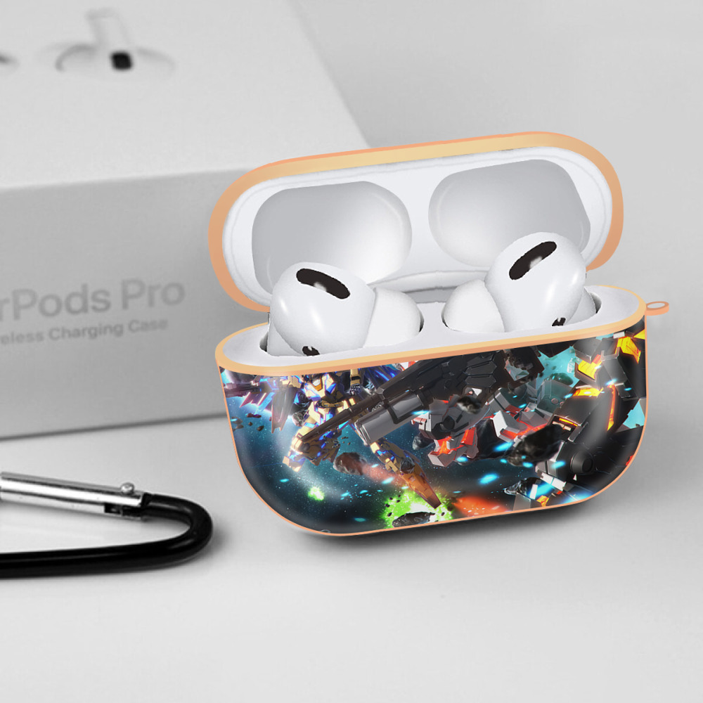 機動戦士ガンダム Mobile Suit Gundam 【AirPods Pro用】ハードシェル保護ケース｜耐衝撃・防指紋・カラビナ付き商品仕様