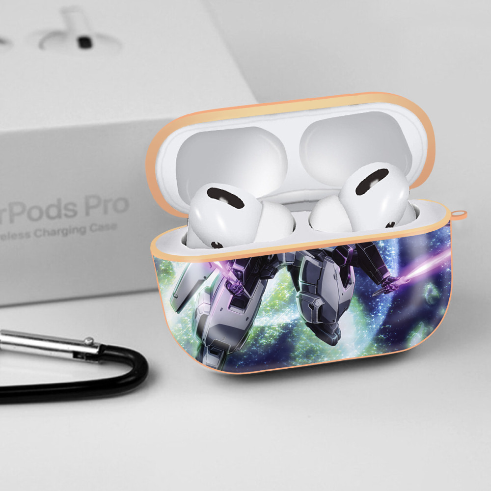 機動戦士ガンダム Mobile Suit Gundam 【AirPods Pro用】ハードシェル保護ケース｜耐衝撃・防指紋・カラビナ付き商品仕様