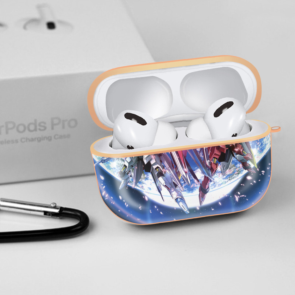 機動戦士ガンダム Mobile Suit Gundam 【AirPods Pro用】ハードシェル保護ケース｜耐衝撃・防指紋・カラビナ付き商品仕様