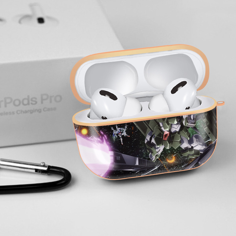 機動戦士ガンダム Mobile Suit Gundam 【AirPods Pro用】ハードシェル保護ケース｜耐衝撃・防指紋・カラビナ付き商品仕様