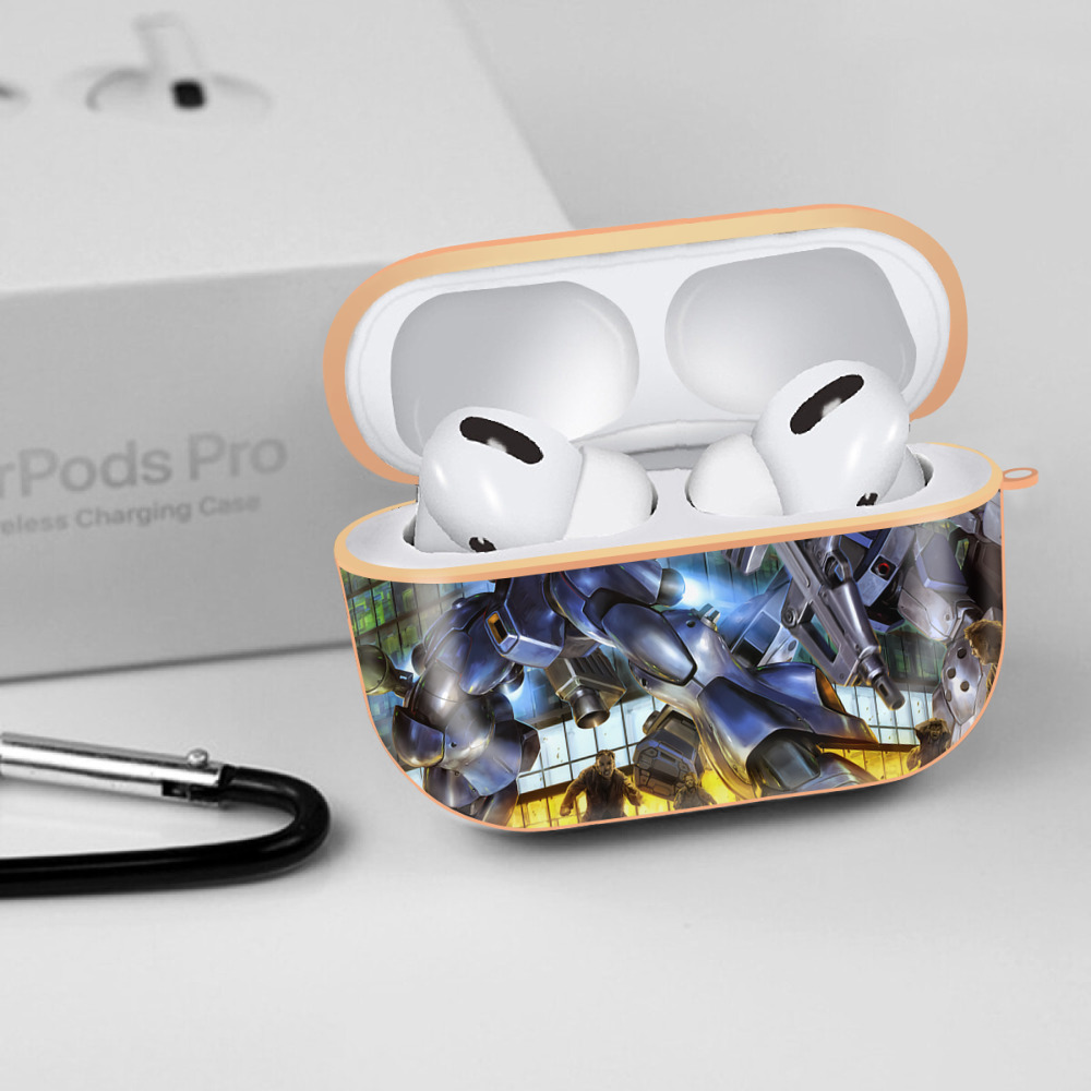 機動戦士ガンダム Mobile Suit Gundam 【AirPods Pro用】ハードシェル保護ケース｜耐衝撃・防指紋・カラビナ付き商品仕様