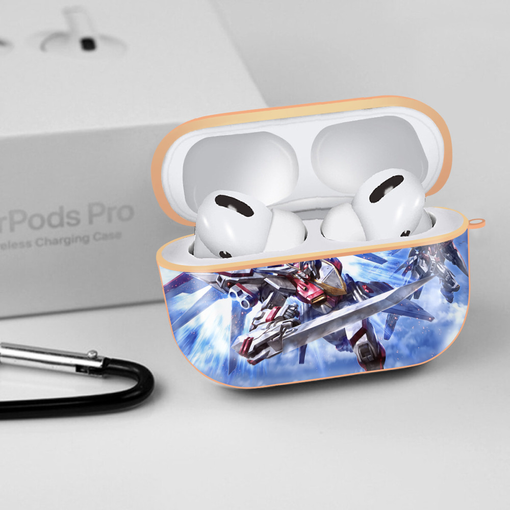 機動戦士ガンダム Mobile Suit Gundam 【AirPods Pro用】ハードシェル保護ケース｜耐衝撃・防指紋・カラビナ付き商品仕様