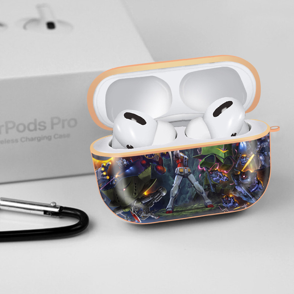 機動戦士ガンダム Mobile Suit Gundam 【AirPods Pro用】ハードシェル保護ケース｜耐衝撃・防指紋・カラビナ付き商品仕様