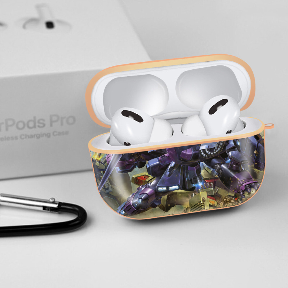 機動戦士ガンダム Mobile Suit Gundam 【AirPods Pro用】ハードシェル保護ケース｜耐衝撃・防指紋・カラビナ付き商品仕様