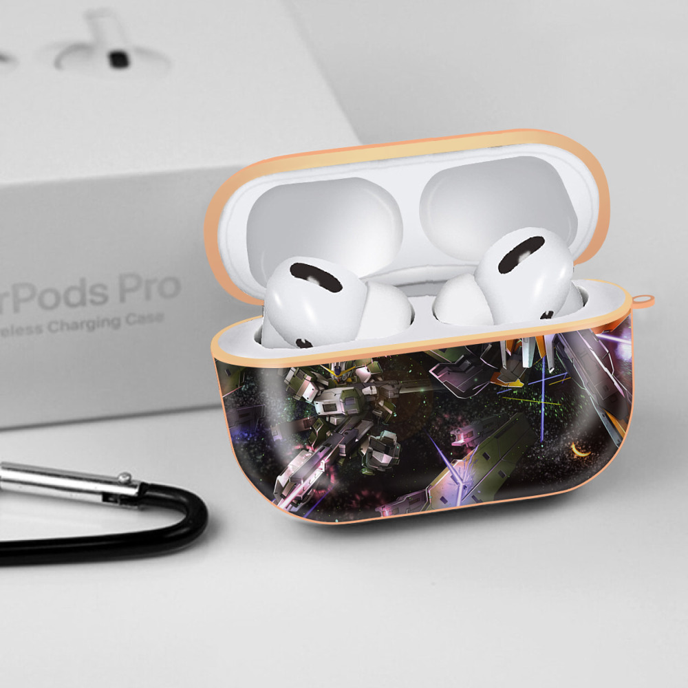 機動戦士ガンダム Mobile Suit Gundam 【AirPods Pro用】ハードシェル保護ケース｜耐衝撃・防指紋・カラビナ付き商品仕様