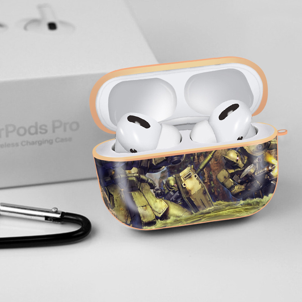 機動戦士ガンダム Mobile Suit Gundam 【AirPods Pro用】ハードシェル保護ケース｜耐衝撃・防指紋・カラビナ付き商品仕様