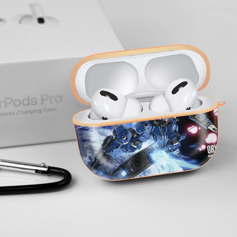 機動戦士ガンダム Mobile Suit Gundam 【AirPods Pro用】ハードシェル保護ケース｜耐衝撃・防指紋・カラビナ付き商品仕様
