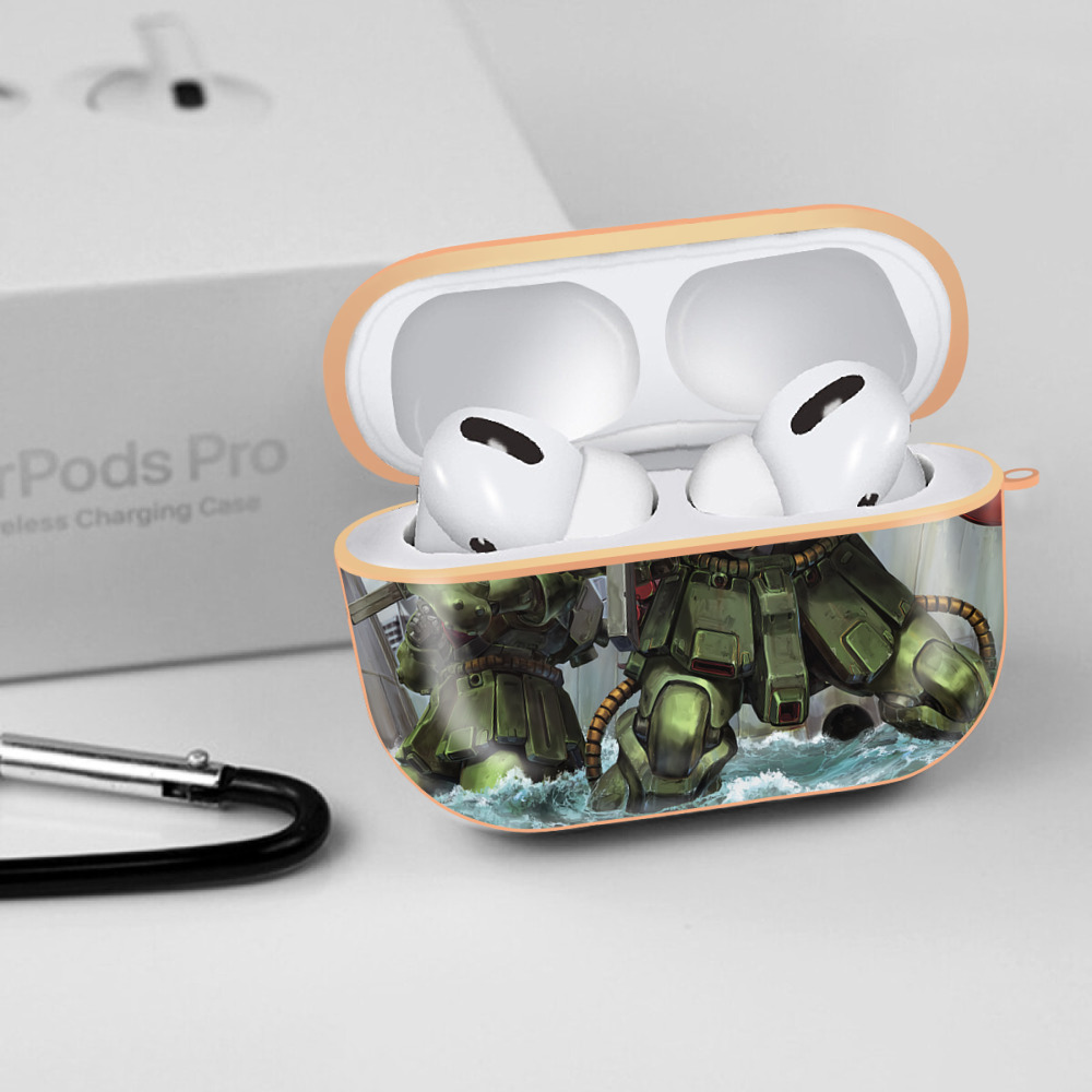 機動戦士ガンダム Mobile Suit Gundam 【AirPods Pro用】ハードシェル保護ケース｜耐衝撃・防指紋・カラビナ付き商品仕様