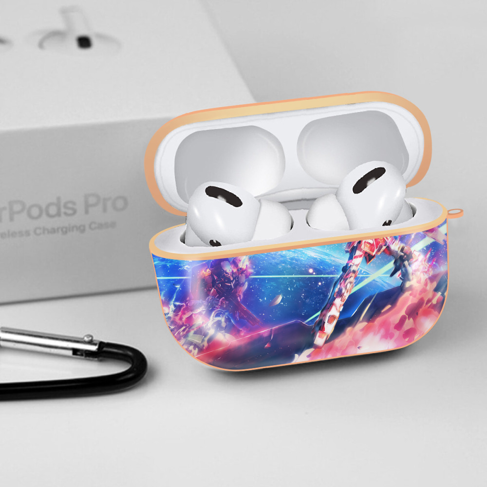 機動戦士ガンダム Mobile Suit Gundam 【AirPods Pro用】ハードシェル保護ケース｜耐衝撃・防指紋・カラビナ付き商品仕様