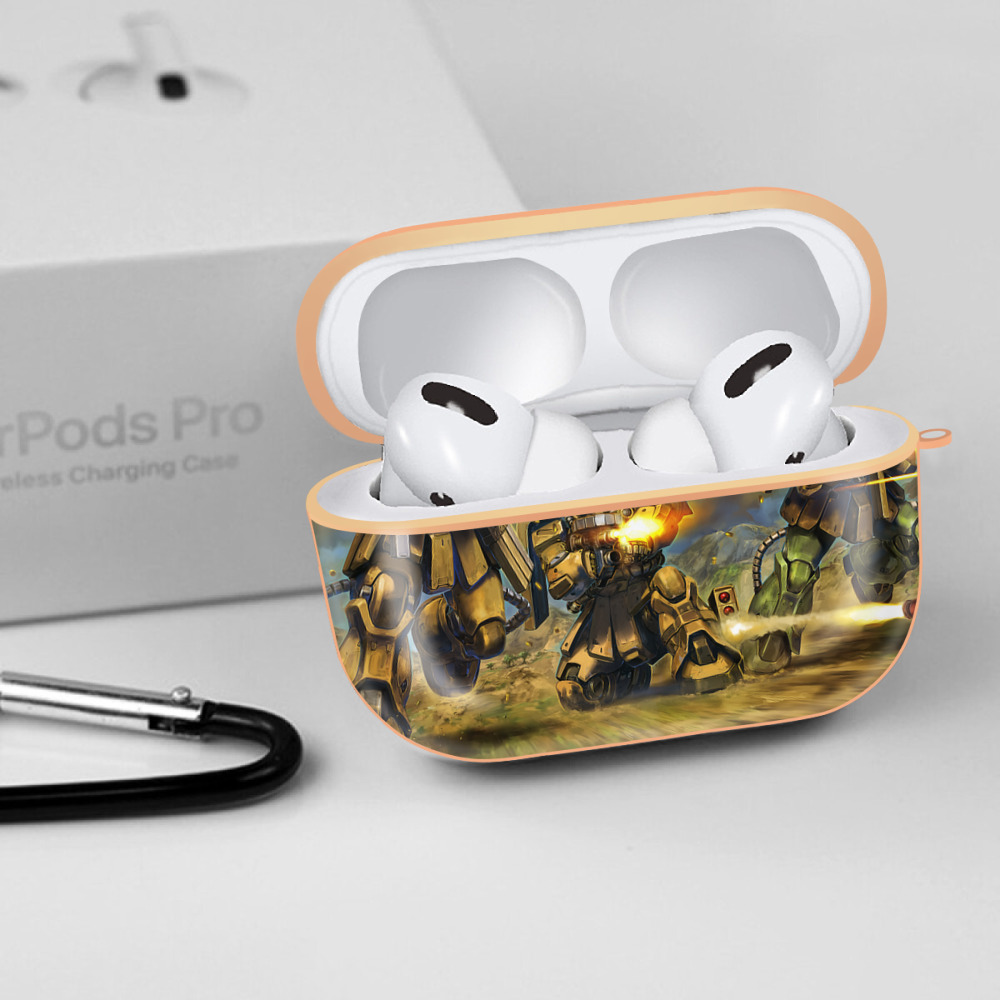 機動戦士ガンダム Mobile Suit Gundam 【AirPods Pro用】ハードシェル保護ケース｜耐衝撃・防指紋・カラビナ付き商品仕様