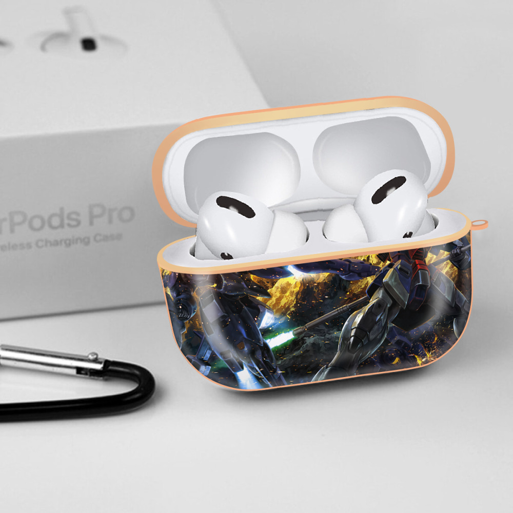 機動戦士ガンダム Mobile Suit Gundam 【AirPods Pro用】ハードシェル保護ケース｜耐衝撃・防指紋・カラビナ付き商品仕様