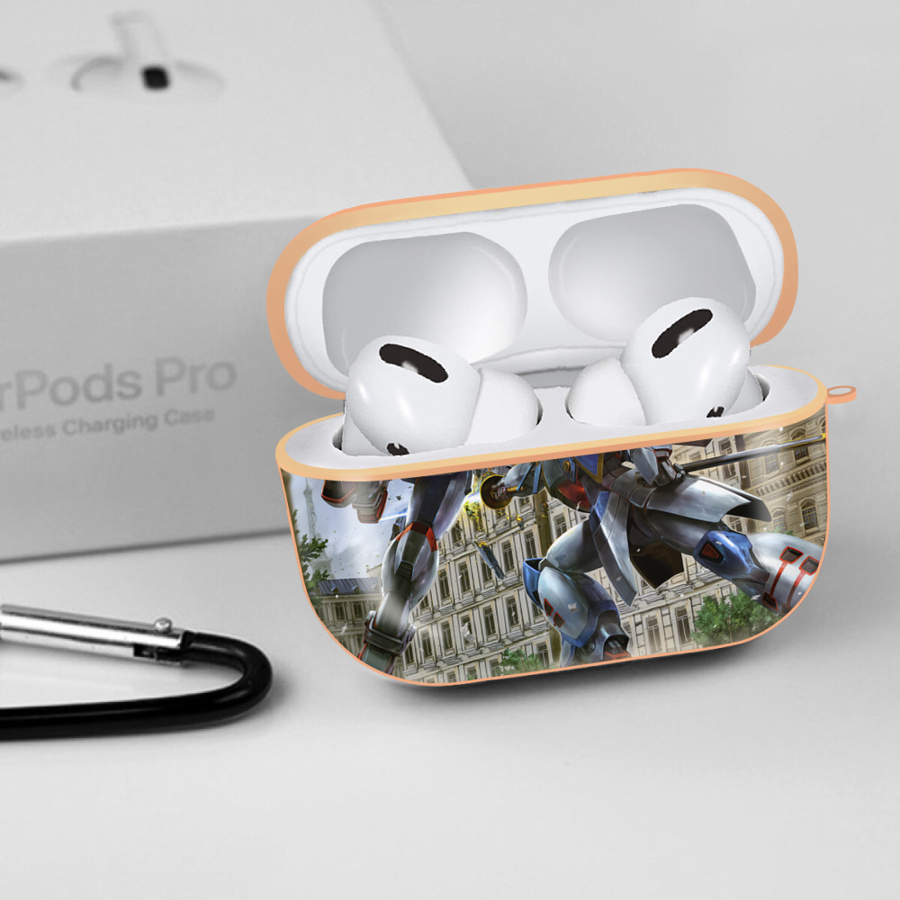 機動戦士ガンダム Mobile Suit Gundam 【AirPods Pro用】ハードシェル保護ケース｜耐衝撃・防指紋・カラビナ付き商品仕様