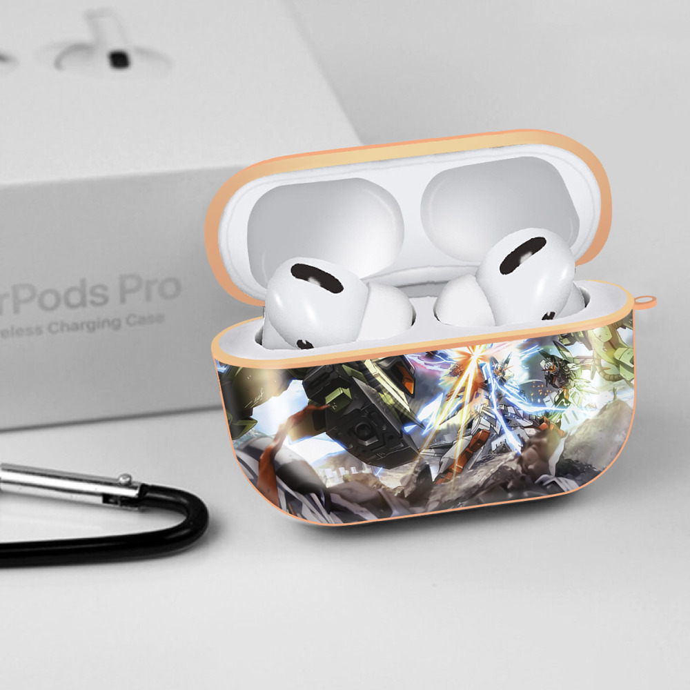 機動戦士ガンダム Mobile Suit Gundam 【AirPods Pro用】ハードシェル保護ケース｜耐衝撃・防指紋・カラビナ付き商品仕様
