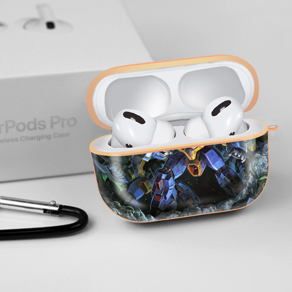機動戦士ガンダム Mobile Suit Gundam 【AirPods Pro用】ハードシェル保護ケース｜耐衝撃・防指紋・カラビナ付き商品仕様