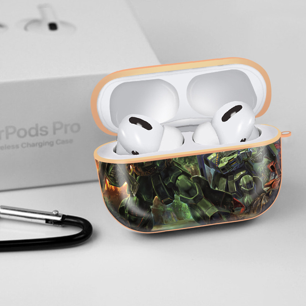 機動戦士ガンダム Mobile Suit Gundam 【AirPods Pro用】ハードシェル保護ケース｜耐衝撃・防指紋・カラビナ付き商品仕様