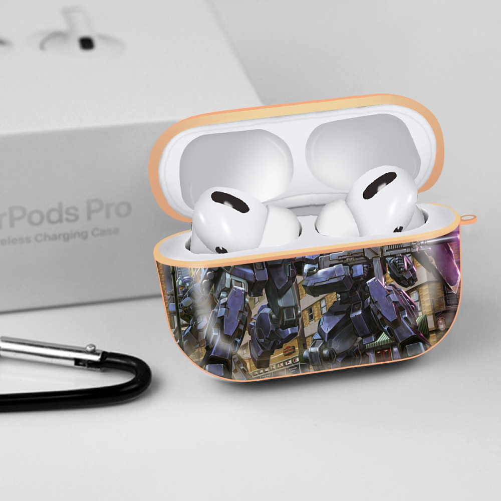 機動戦士ガンダム Mobile Suit Gundam 【AirPods Pro用】ハードシェル保護ケース｜耐衝撃・防指紋・カラビナ付き商品仕様