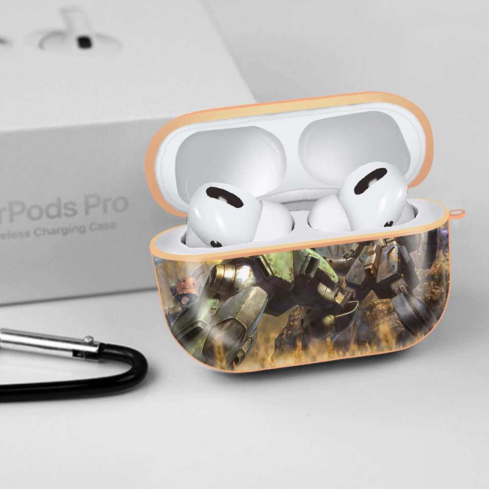 機動戦士ガンダム Mobile Suit Gundam 【AirPods Pro用】ハードシェル保護ケース｜耐衝撃・防指紋・カラビナ付き商品仕様