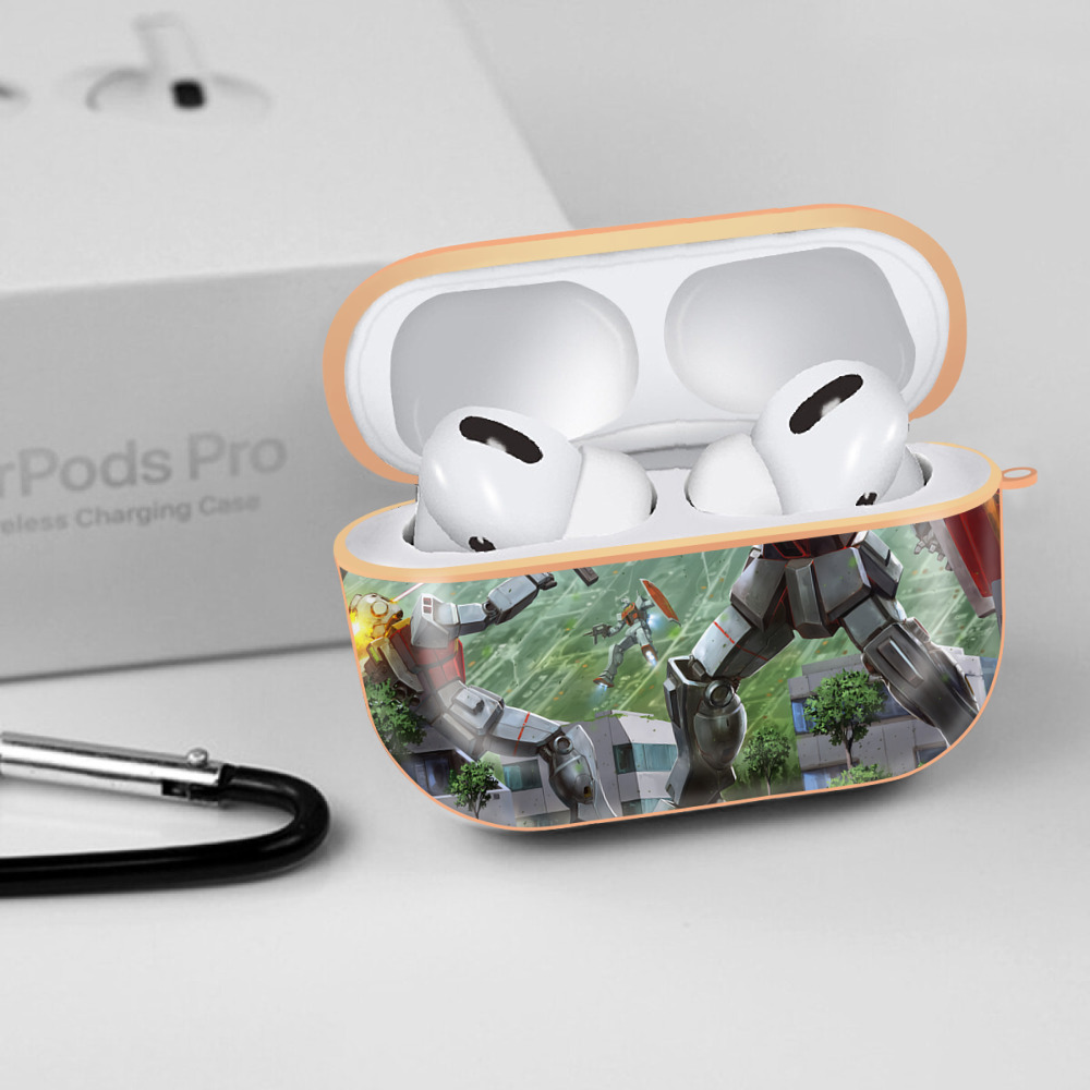 機動戦士ガンダム Mobile Suit Gundam 【AirPods Pro用】ハードシェル保護ケース｜耐衝撃・防指紋・カラビナ付き商品仕様