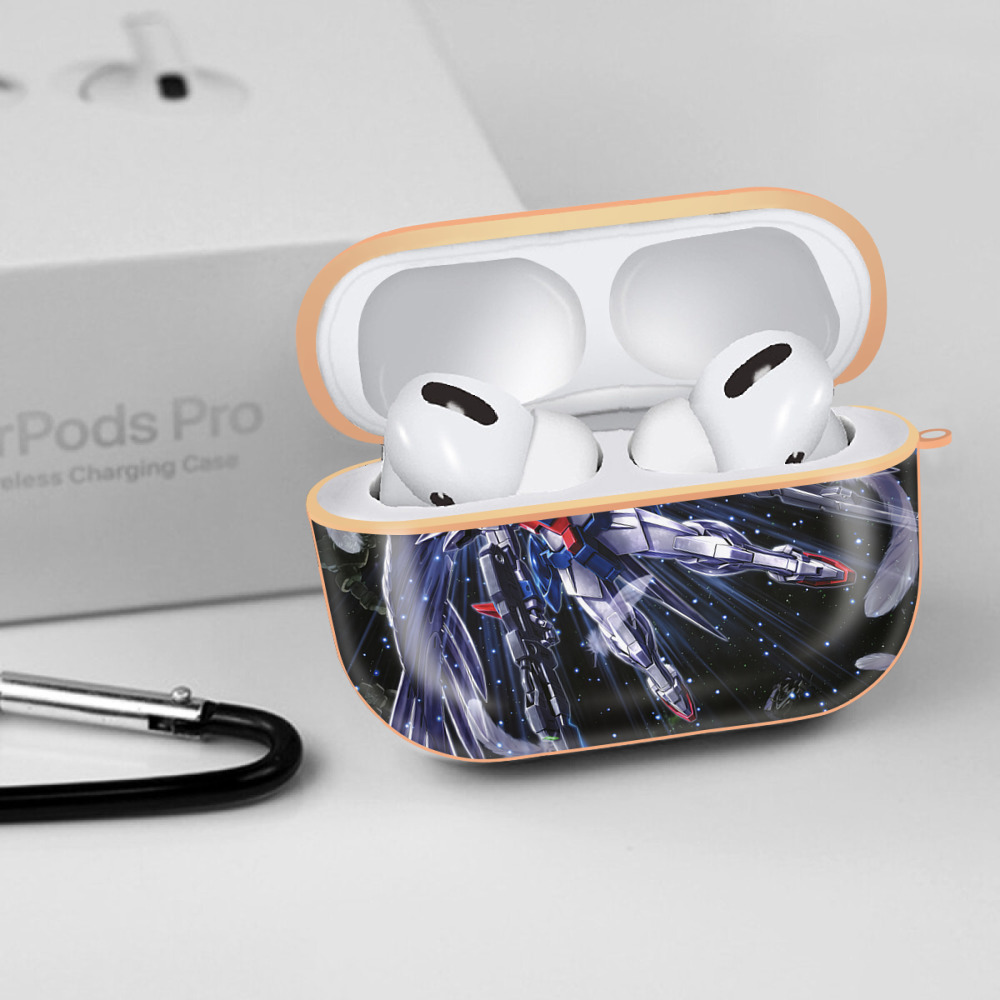 機動戦士ガンダム Mobile Suit Gundam 【AirPods Pro用】ハードシェル保護ケース｜耐衝撃・防指紋・カラビナ付き商品仕様