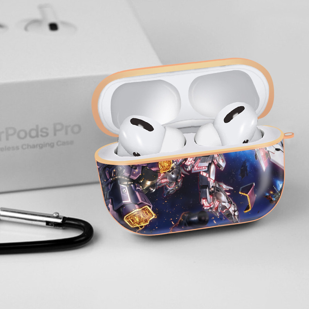 機動戦士ガンダム Mobile Suit Gundam 【AirPods Pro用】ハードシェル保護ケース｜耐衝撃・防指紋・カラビナ付き商品仕様
