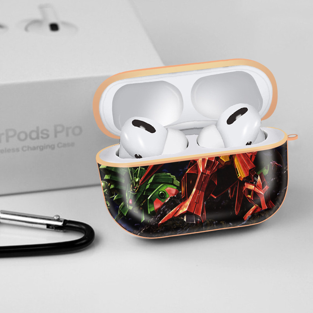 機動戦士ガンダム Mobile Suit Gundam 【AirPods Pro用】ハードシェル保護ケース｜耐衝撃・防指紋・カラビナ付き商品仕様