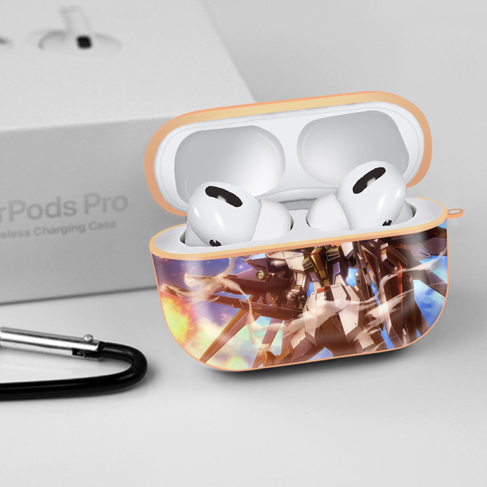 機動戦士ガンダム Mobile Suit Gundam 【AirPods Pro用】ハードシェル保護ケース｜耐衝撃・防指紋・カラビナ付き商品仕様
