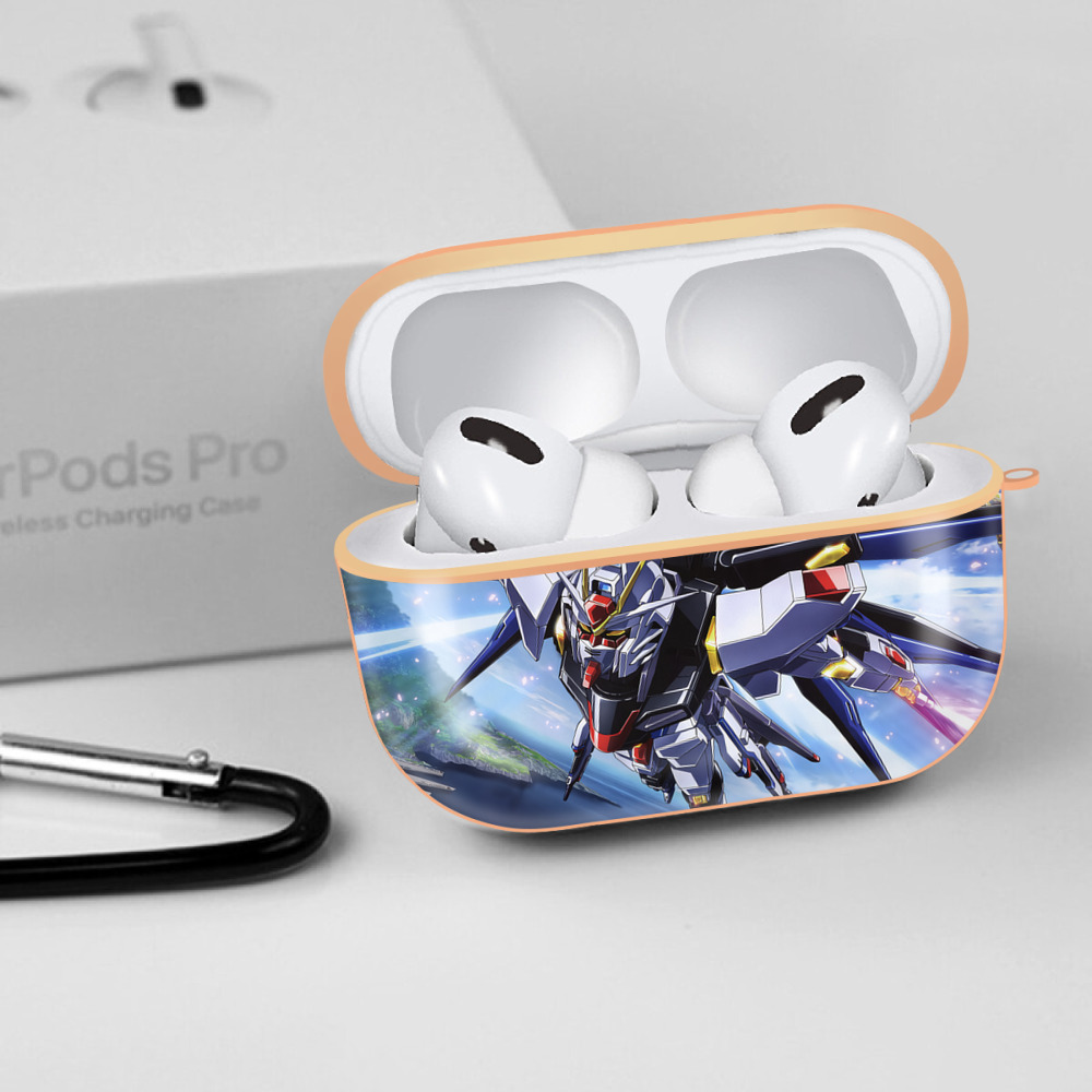 機動戦士ガンダム Mobile Suit Gundam 【AirPods Pro用】ハードシェル保護ケース｜耐衝撃・防指紋・カラビナ付き商品仕様
