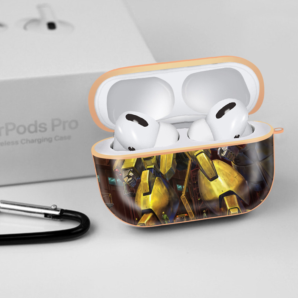 機動戦士ガンダム Mobile Suit Gundam 【AirPods Pro用】ハードシェル保護ケース｜耐衝撃・防指紋・カラビナ付き商品仕様