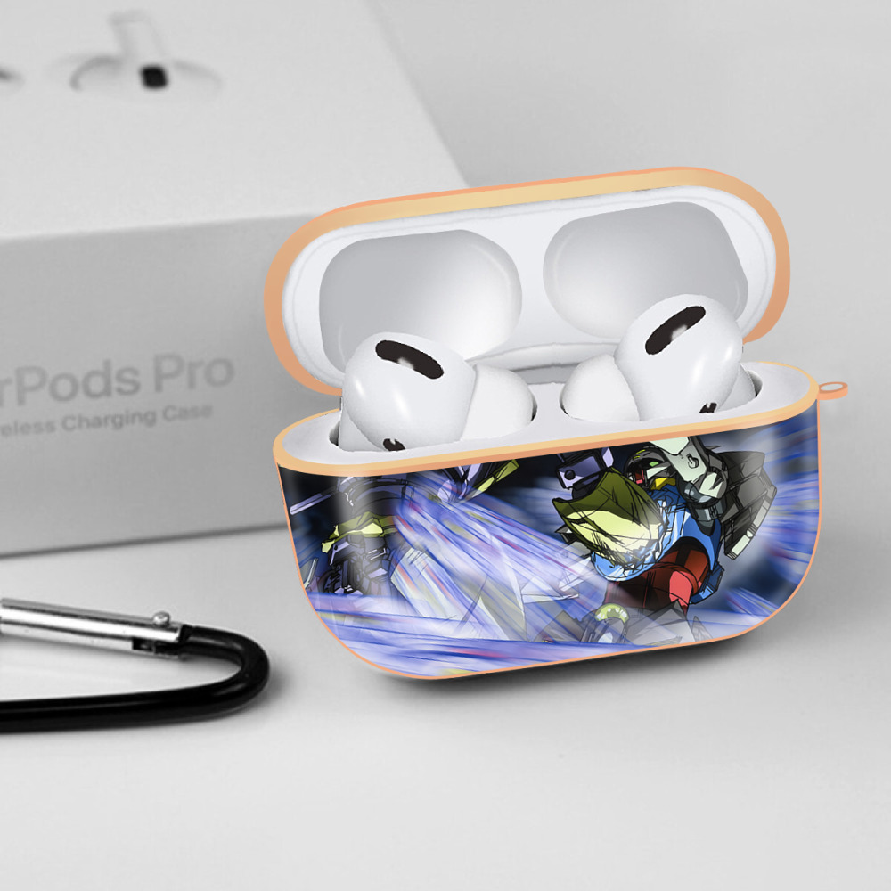 機動戦士ガンダム Mobile Suit Gundam 【AirPods Pro用】ハードシェル保護ケース｜耐衝撃・防指紋・カラビナ付き商品仕様