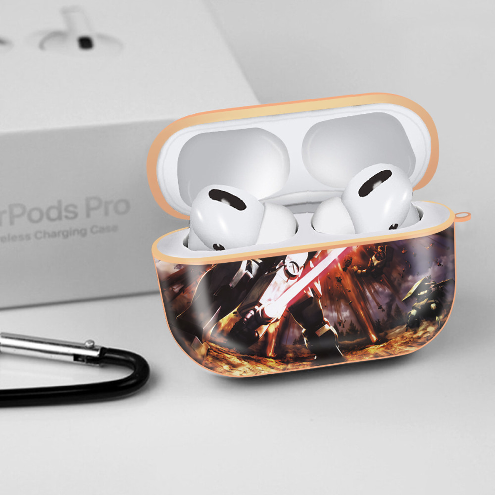 機動戦士ガンダム Mobile Suit Gundam 【AirPods Pro用】ハードシェル保護ケース｜耐衝撃・防指紋・カラビナ付き商品仕様