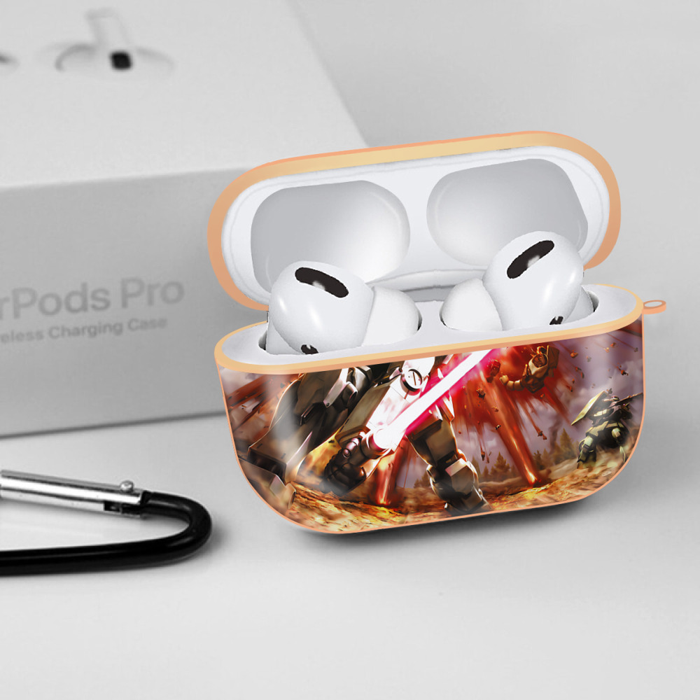 機動戦士ガンダム Mobile Suit Gundam 【AirPods Pro用】ハードシェル保護ケース｜耐衝撃・防指紋・カラビナ付き商品仕様