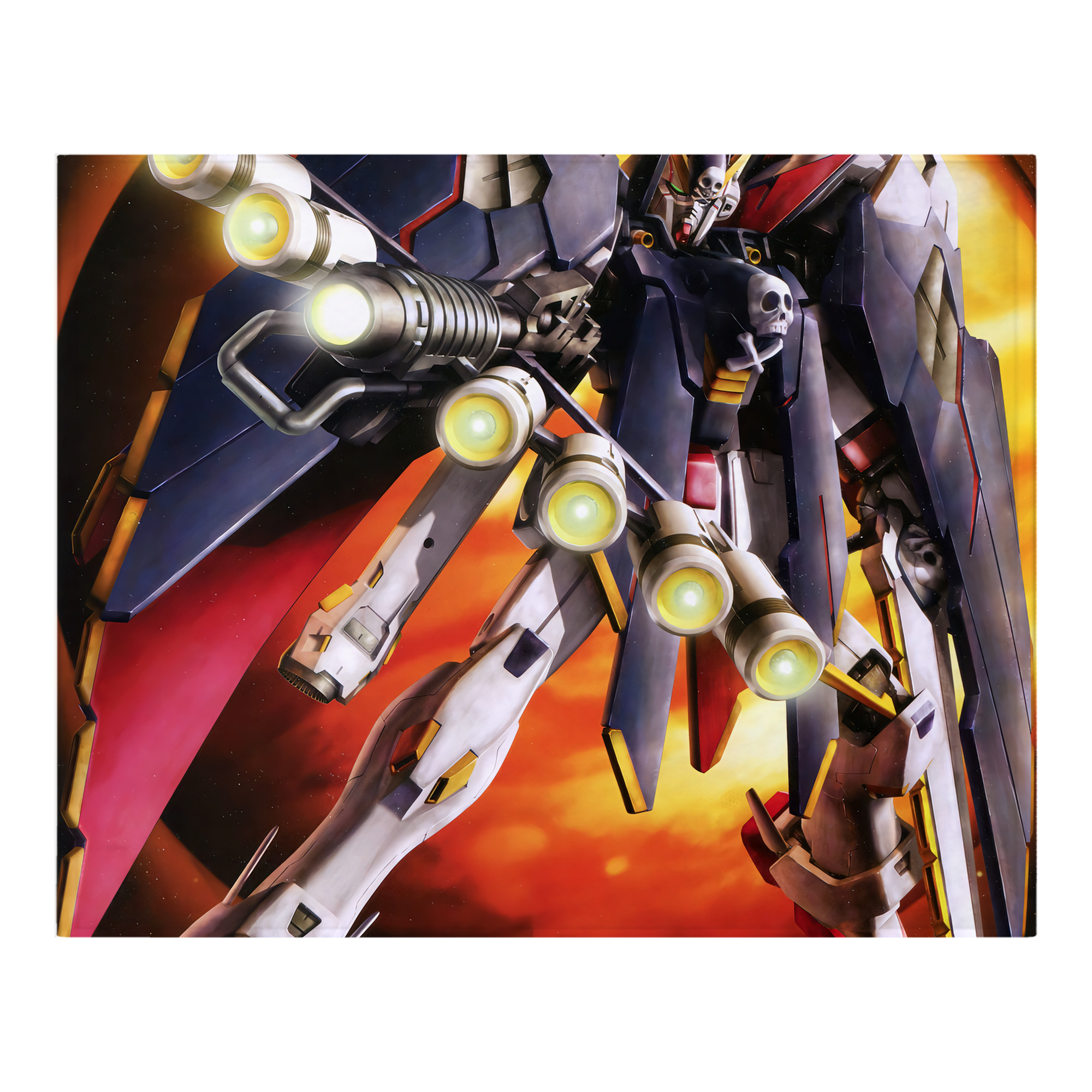 （画像用） 機動戦士ガンダム Mobile Suit Gundam フランネルブランケット・多サイズ対応（横型）