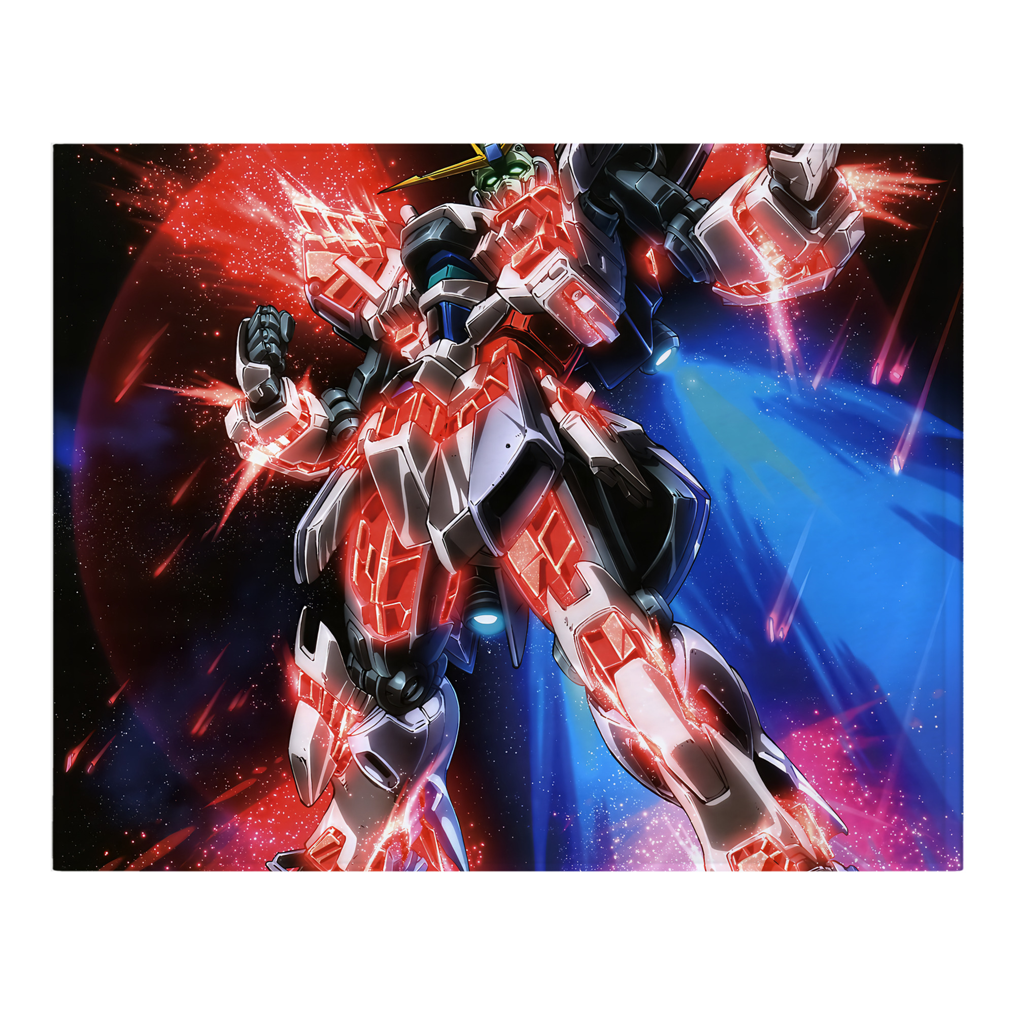 （画像用） 機動戦士ガンダム Mobile Suit Gundam フランネルブランケット・多サイズ対応（横型）