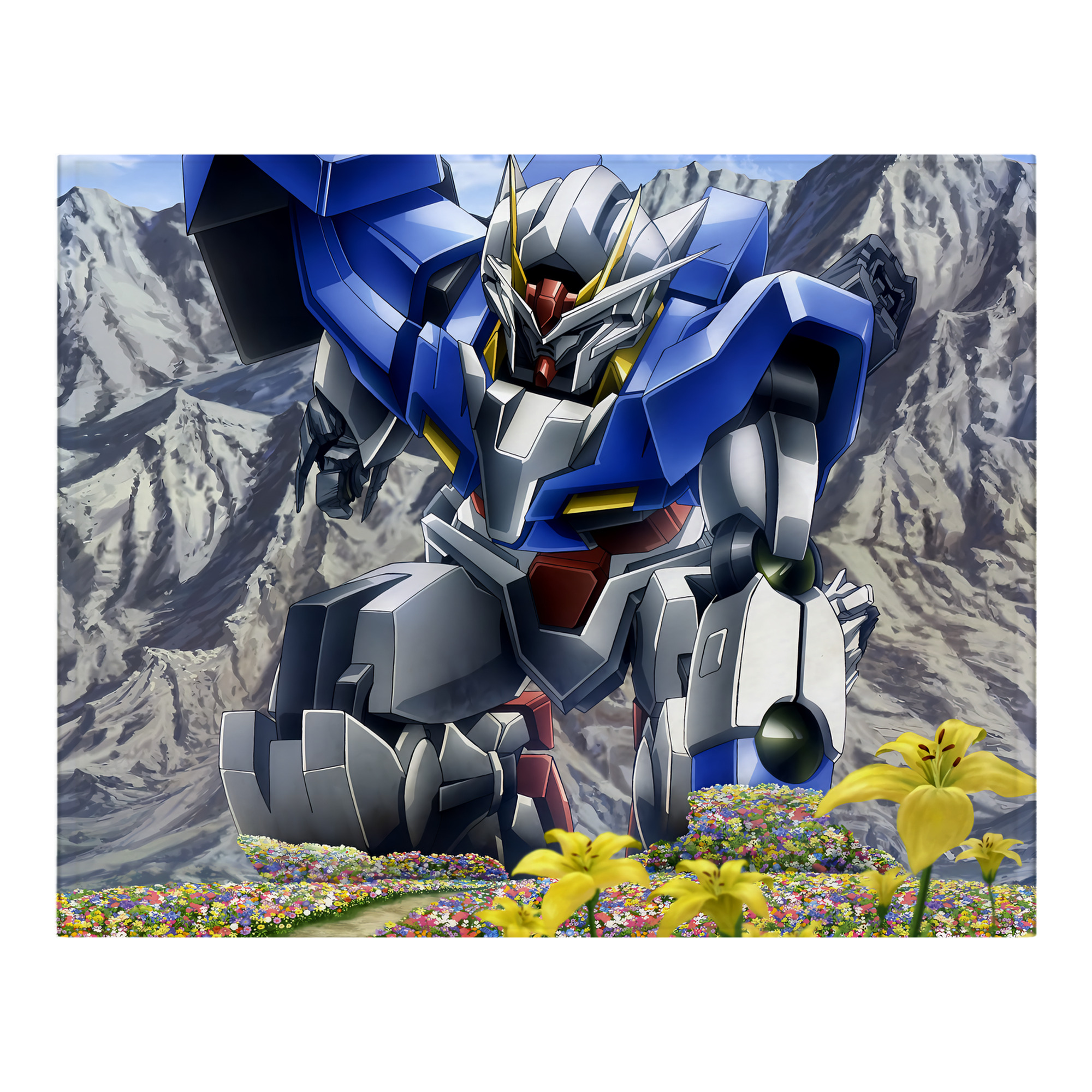 （画像用） 機動戦士ガンダム Mobile Suit Gundam フランネルブランケット・多サイズ対応（横型）
