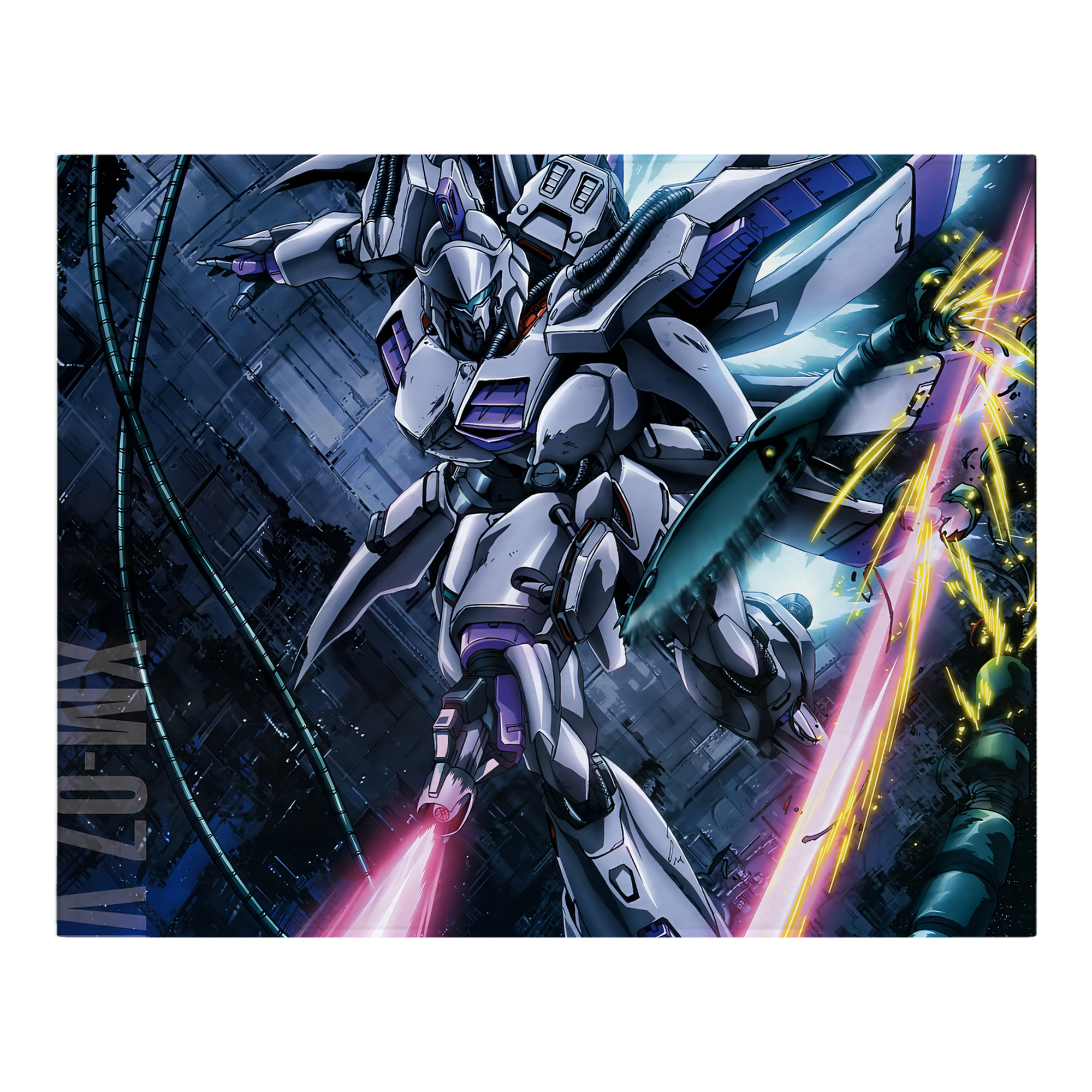 （画像用） 機動戦士ガンダム Mobile Suit Gundam フランネルブランケット・多サイズ対応（横型）
