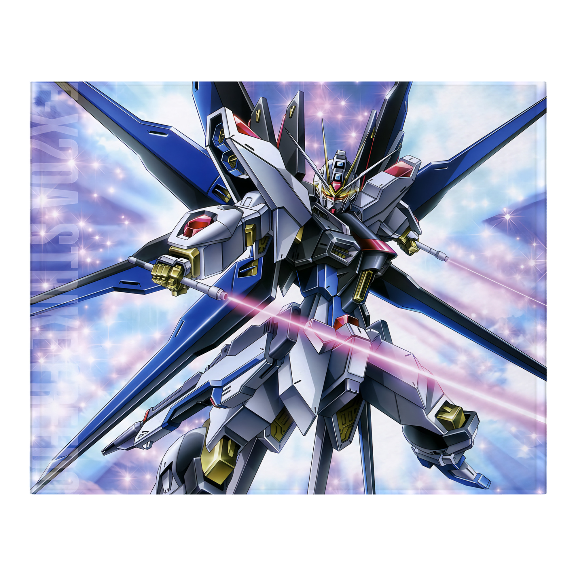 （画像用） 機動戦士ガンダム Mobile Suit Gundam フランネルブランケット・多サイズ対応（横型）