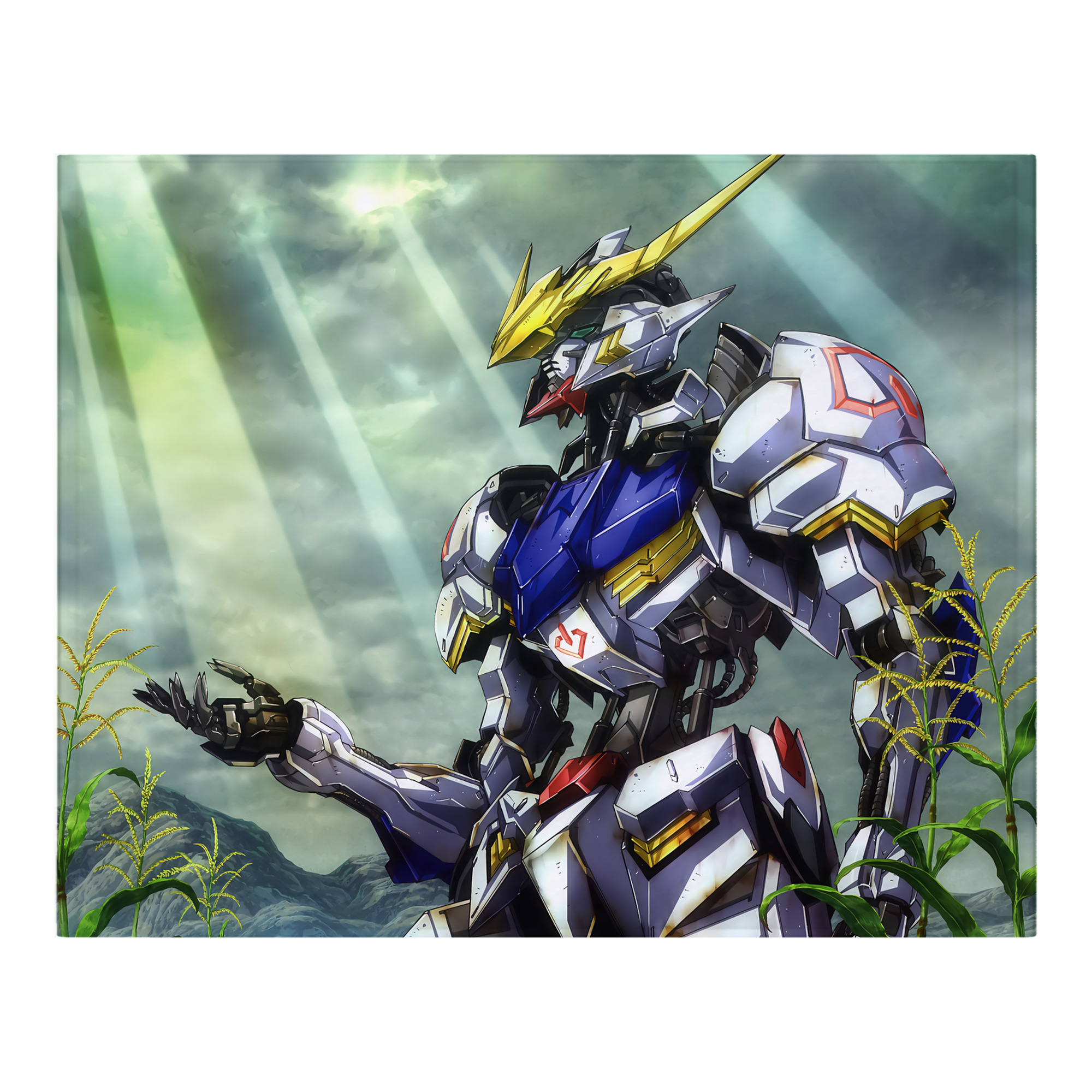 （画像用） 機動戦士ガンダム Mobile Suit Gundam フランネルブランケット・多サイズ対応（横型）