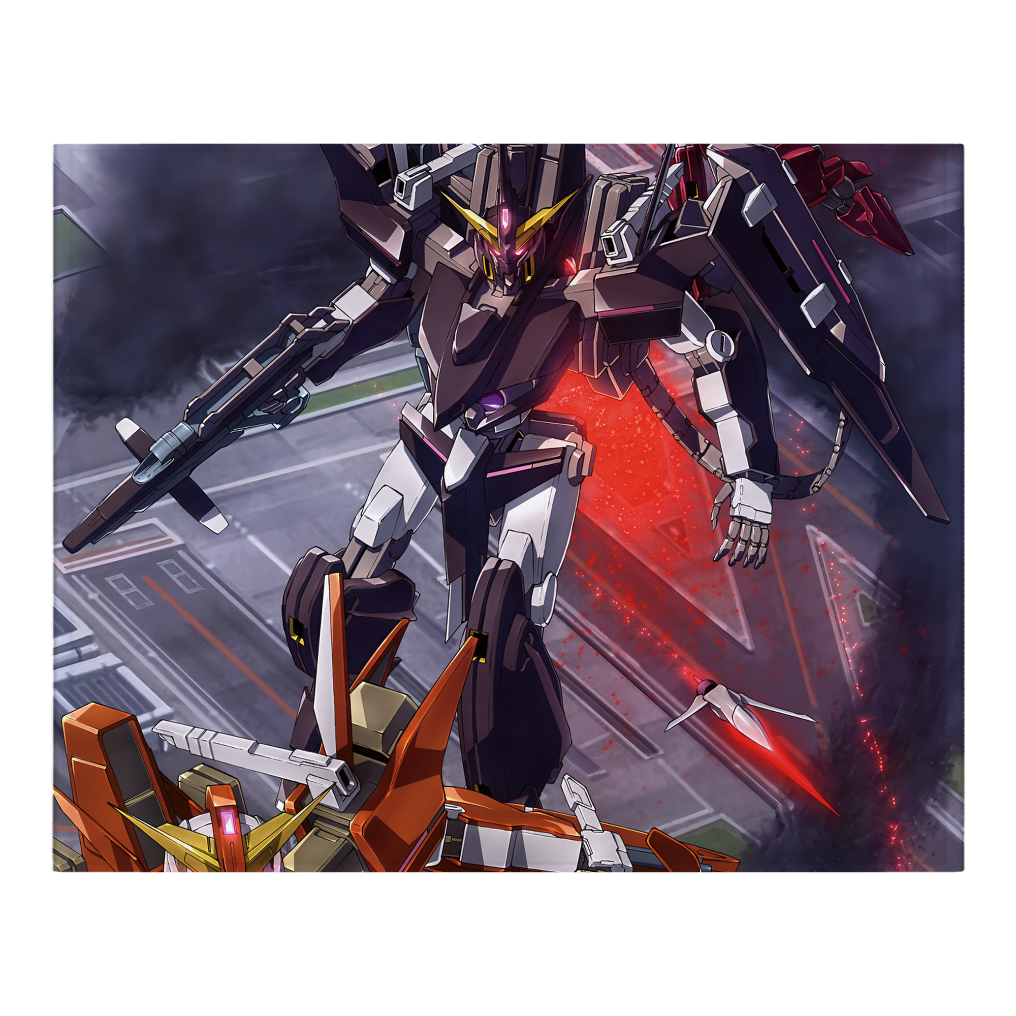 （画像用） 機動戦士ガンダム Mobile Suit Gundam フランネルブランケット・多サイズ対応（横型）