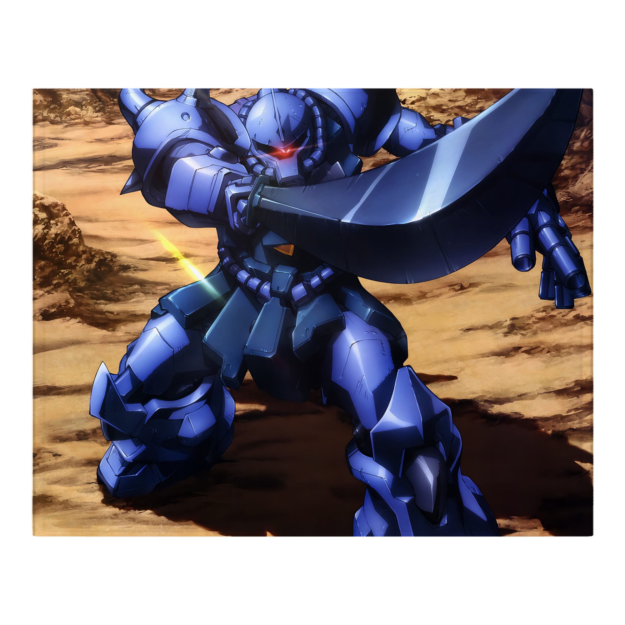 （画像用） 機動戦士ガンダム Mobile Suit Gundam フランネルブランケット・多サイズ対応（横型）