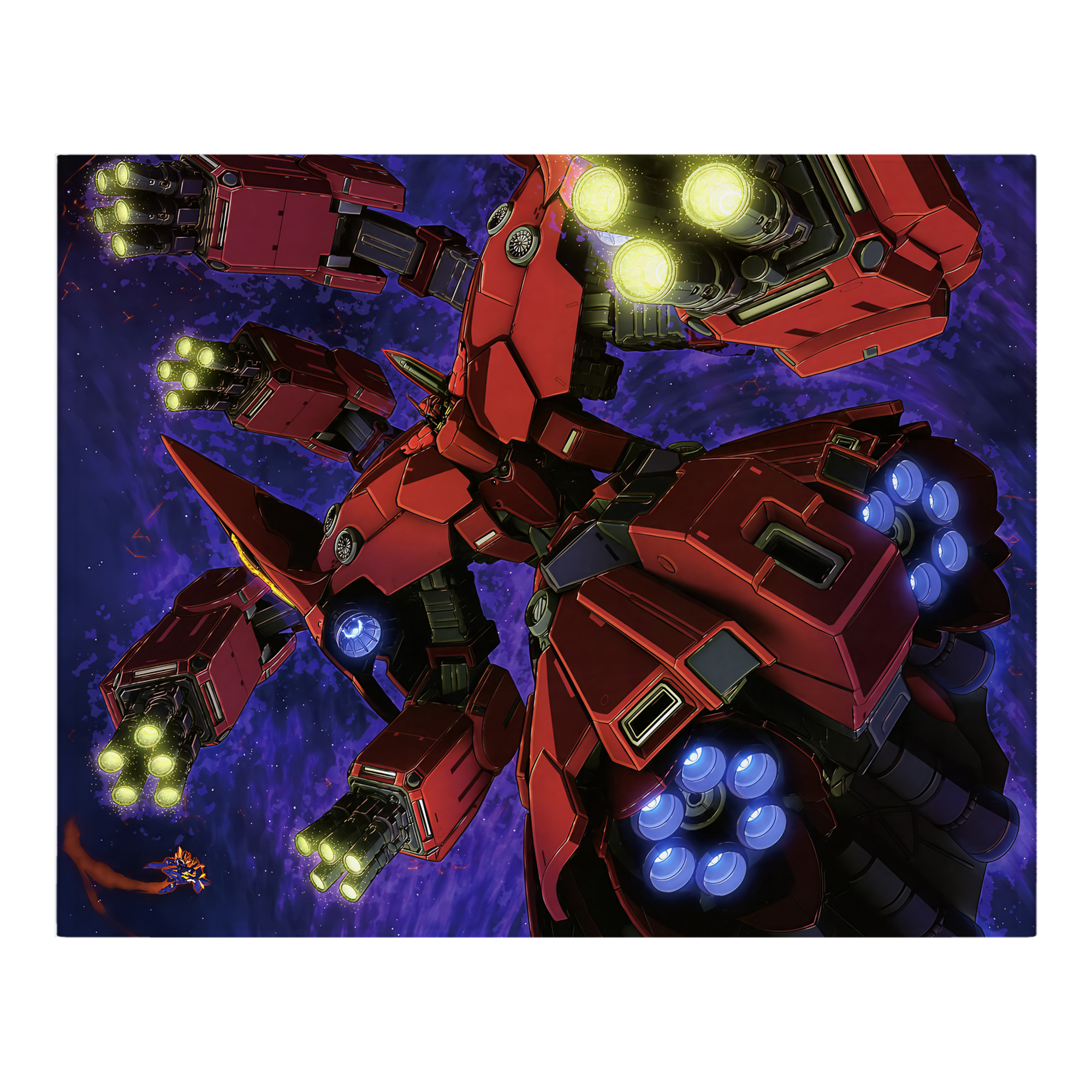 （画像用） 機動戦士ガンダム Mobile Suit Gundam フランネルブランケット・多サイズ対応（横型）
